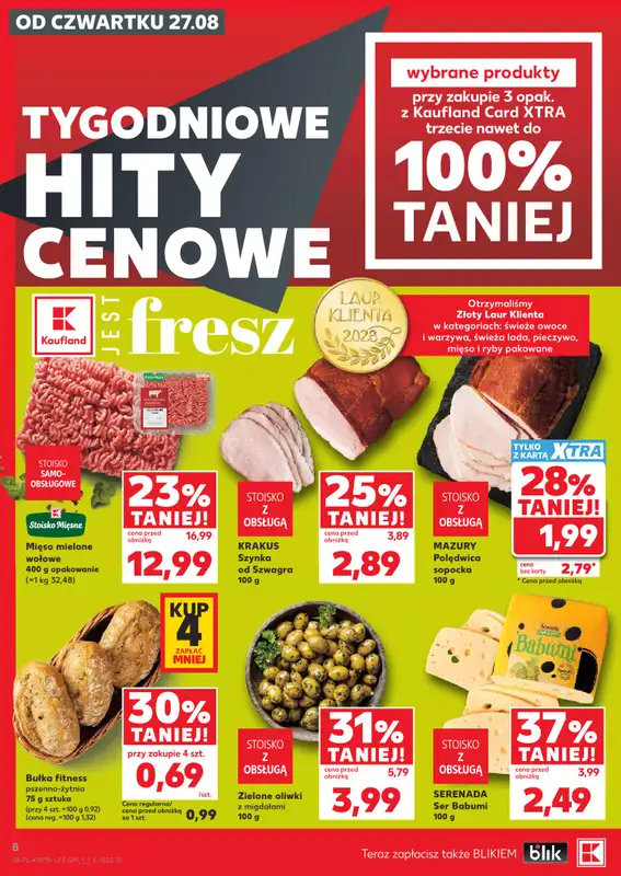 Kaufland - gazetka promocyjna Gazetka Tygodnia od czwartku 27.08 do środy 02.09 - strona 8