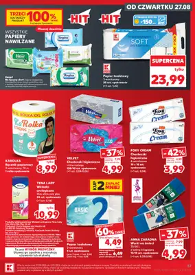 Kaufland - gazetka promocyjna Gazetka Tygodnia od czwartku 27.08 do środy 02.09 - strona 57