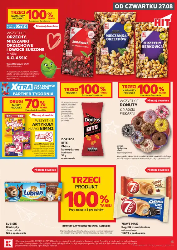 Kaufland - gazetka promocyjna Gazetka Tygodnia od czwartku 27.08 do środy 02.09 - strona 13