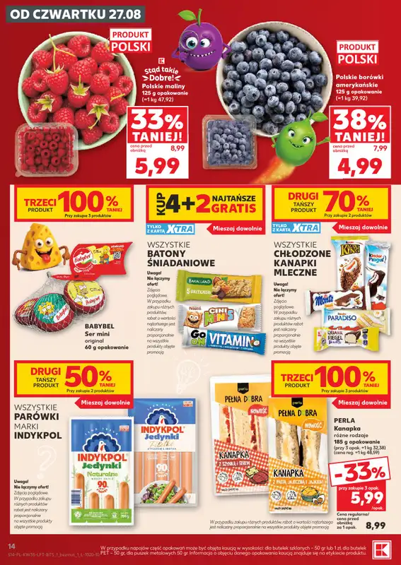 Kaufland - gazetka promocyjna Gazetka Tygodnia od czwartku 27.08 do środy 02.09 - strona 14