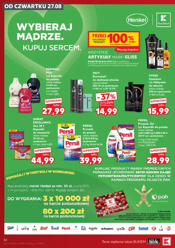 Kaufland - gazetka promocyjna Gazetka Tygodnia od czwartku 27.08 do środy 02.09 - strona 56