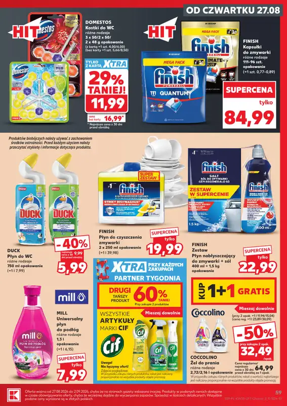 Kaufland - gazetka promocyjna Gazetka Tygodnia od czwartku 27.08 do środy 02.09 - strona 59