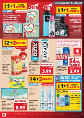 Kaufland - gazetka promocyjna Gazetka Tygodnia od czwartku 27.08 do środy 02.09 - strona 11