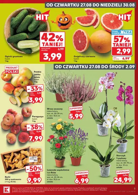 Kaufland - gazetka promocyjna Gazetka Tygodnia od czwartku 27.08 do środy 02.09 - strona 5