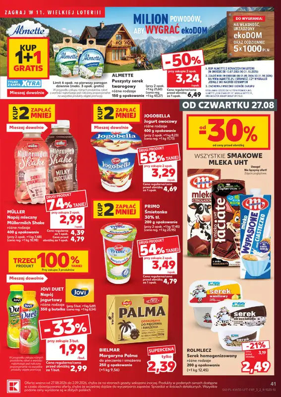 Kaufland - gazetka promocyjna Gazetka Tygodnia od czwartku 27.08 do środy 02.09 - strona 41