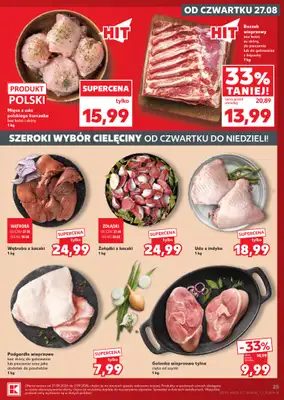 Kaufland - gazetka promocyjna Gazetka Tygodnia od czwartku 27.08 do środy 02.09 - strona 25