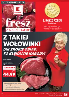 Kaufland - gazetka promocyjna Gazetka Tygodnia od czwartku 27.08 do środy 02.09 - strona 24