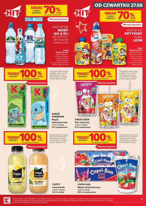 Kaufland - gazetka promocyjna Gazetka Tygodnia od czwartku 27.08 do środy 02.09 - strona 15