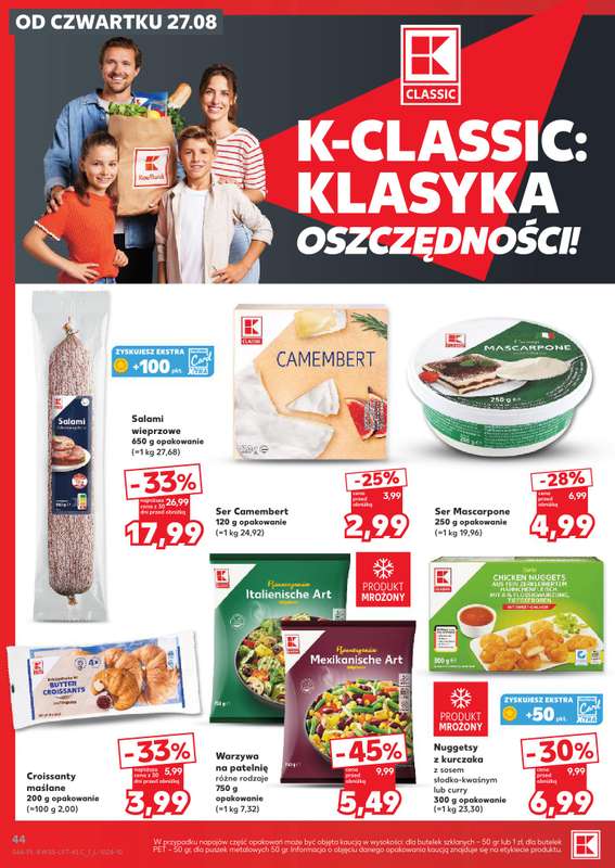 Kaufland - gazetka promocyjna Gazetka Tygodnia od czwartku 27.08 do środy 02.09 - strona 44