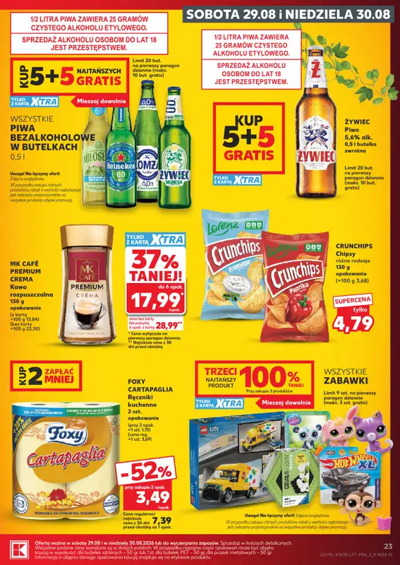 Kaufland - gazetka promocyjna Gazetka Tygodnia od czwartku 27.08 do środy 02.09 - strona 23