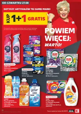 Kaufland - gazetka promocyjna Gazetka Tygodnia od czwartku 27.08 do środy 02.09 - strona 58