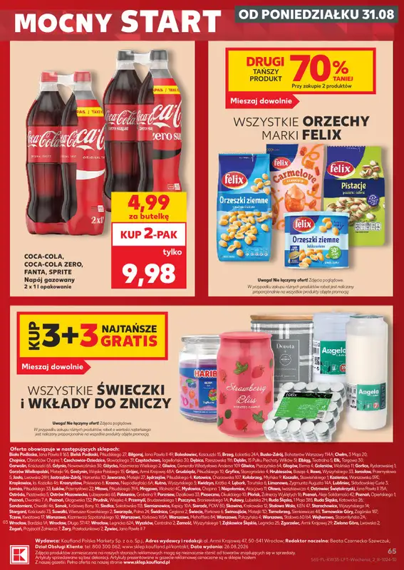 Kaufland - gazetka promocyjna Gazetka Tygodnia od czwartku 27.08 do środy 02.09 - strona 65