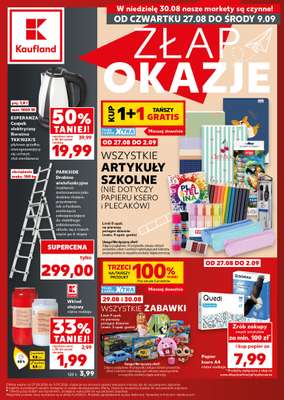 Kaufland - gazetka promocyjna Oferta Kaufland - Non Food od czwartku 27.08 do środy 02.09