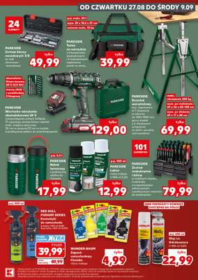 Kaufland - gazetka promocyjna Oferta Kaufland - Non Food od czwartku 27.08 do środy 02.09 - strona 15