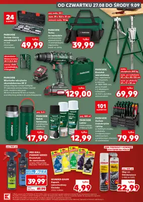 Kaufland - gazetka promocyjna Oferta Kaufland - Non Food od czwartku 27.08 do środy 02.09 - strona 15