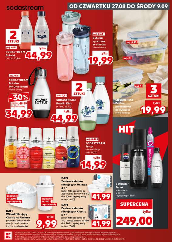 Kaufland - gazetka promocyjna Oferta Kaufland - Non Food od czwartku 27.08 do środy 09.09 - strona 7
