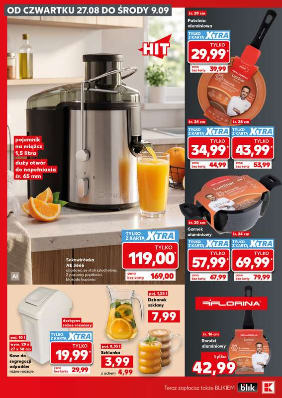 Kaufland - gazetka promocyjna Oferta Kaufland - Non Food od czwartku 27.08 do środy 09.09 - strona 6