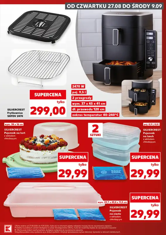 Kaufland - gazetka promocyjna Oferta Kaufland - Non Food od czwartku 27.08 do środy 02.09 - strona 5