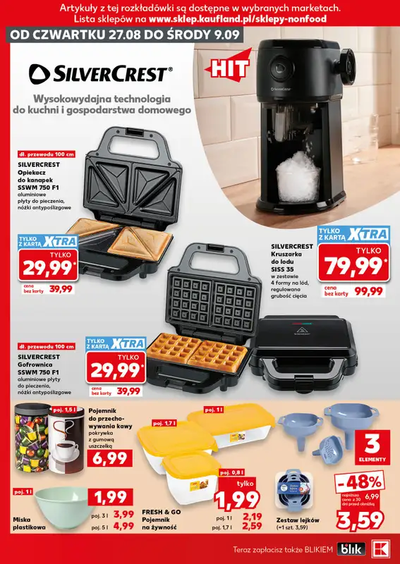 Kaufland - gazetka promocyjna Oferta Kaufland - Non Food od czwartku 27.08 do środy 02.09 - strona 8