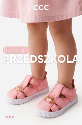 CCC - gazetka promocyjna Buty do przedszkola do 60 zł od wtorku 25.08 