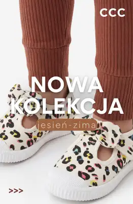 CCC - gazetka promocyjna Nowa kolekcja dziecięca jesień-zima od wtorku 25.08 