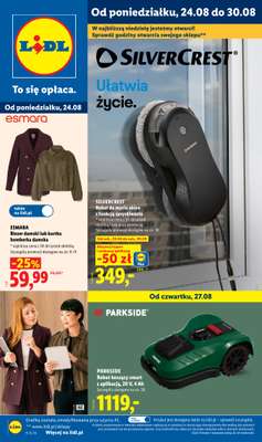 Lidl - gazetka promocyjna Katalog od poniedziałku 24.08 do niedzieli 30.08