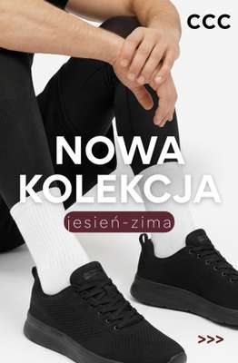 CCC - gazetka promocyjna NOWLA KOLEKCJA MĘSKA jesień-zima od czwartku 27.08 