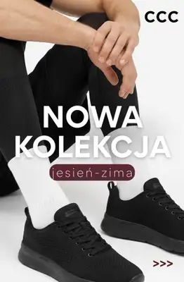 CCC - gazetka promocyjna NOWLA KOLEKCJA MĘSKA jesień-zima od czwartku 27.08 