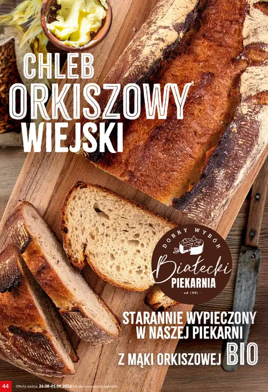 Twój Market - gazetka promocyjna Gazetka od środy 26.08 do wtorku 01.09 - strona 44