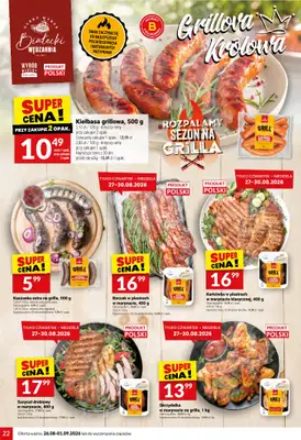 Twój Market - gazetka promocyjna Gazetka od środy 26.08 do wtorku 01.09 - strona 22