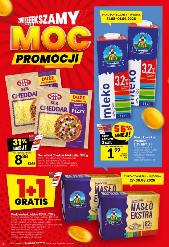 Twój Market - gazetka promocyjna Gazetka od środy 26.08 do wtorku 01.09 - strona 2
