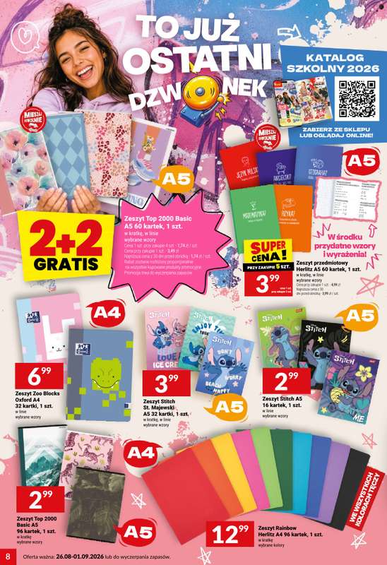 Twój Market - gazetka promocyjna Gazetka od środy 26.08 do wtorku 01.09 - strona 8