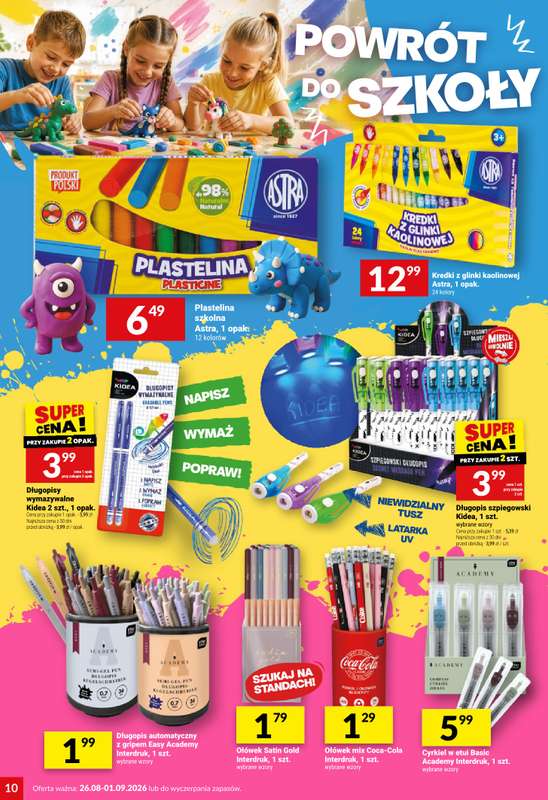 Twój Market - gazetka promocyjna Gazetka od środy 26.08 do wtorku 01.09 - strona 10