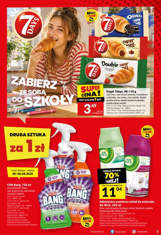 Twój Market - gazetka promocyjna Gazetka od środy 26.08 do wtorku 01.09 - strona 5