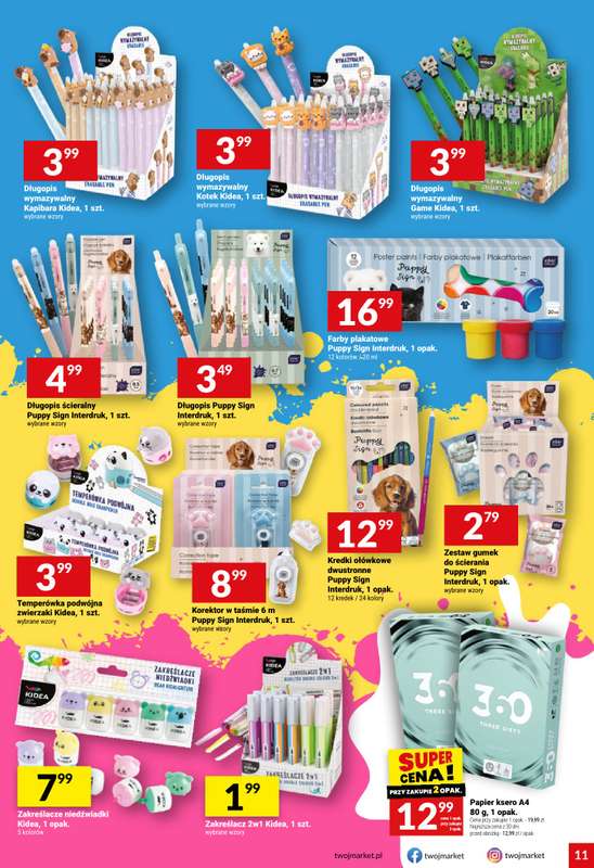 Twój Market - gazetka promocyjna Gazetka od środy 26.08 do wtorku 01.09 - strona 11