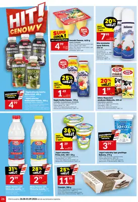 Twój Market - gazetka promocyjna Gazetka od środy 26.08 do wtorku 01.09 - strona 26