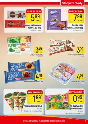 Delikatesy Piotruś Pan - gazetka promocyjna Gazetka od wtorku 25.08 do niedzieli 30.08 - strona 13