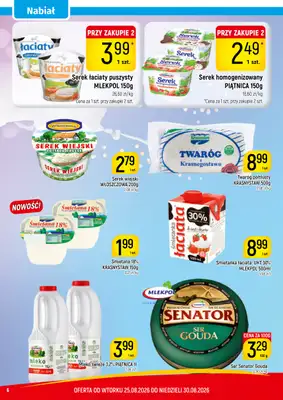 Delikatesy Piotruś Pan - gazetka promocyjna Gazetka od wtorku 25.08 do niedzieli 30.08 - strona 6