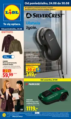 Lidl - gazetka promocyjna Katalog od poniedziałku 24.08 do niedzieli 30.08