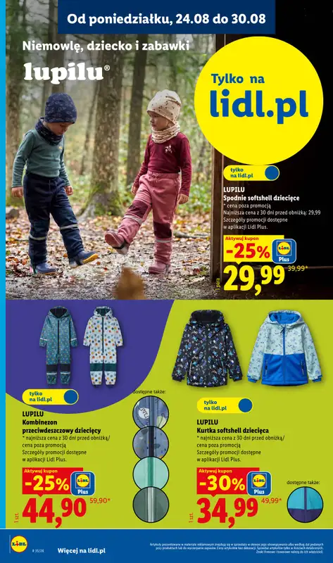 Lidl - gazetka promocyjna Katalog od poniedziałku 24.08 do niedzieli 30.08 - strona 26