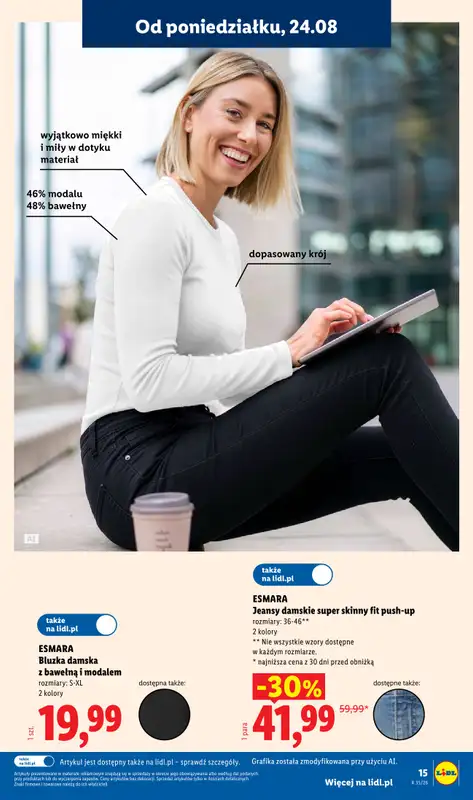 Lidl - gazetka promocyjna Katalog od poniedziałku 24.08 do niedzieli 30.08 - strona 17