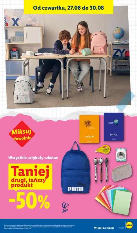 Lidl - gazetka promocyjna Katalog od poniedziałku 24.08 do niedzieli 30.08 - strona 31