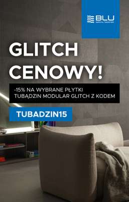 Blu Salony Łazienek - gazetka promocyjna Kod rabatowy Tubądzin od wtorku 01.09 do środy 30.09