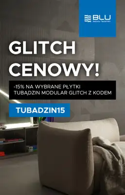 Blu Salony Łazienek - gazetka promocyjna Kod rabatowy Tubądzin od wtorku 01.09 do środy 30.09