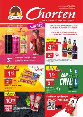 Chorten - gazetka promocyjna Gazetka Lubelskie Radom Market od czwartku 27.08 do niedzieli 06.09