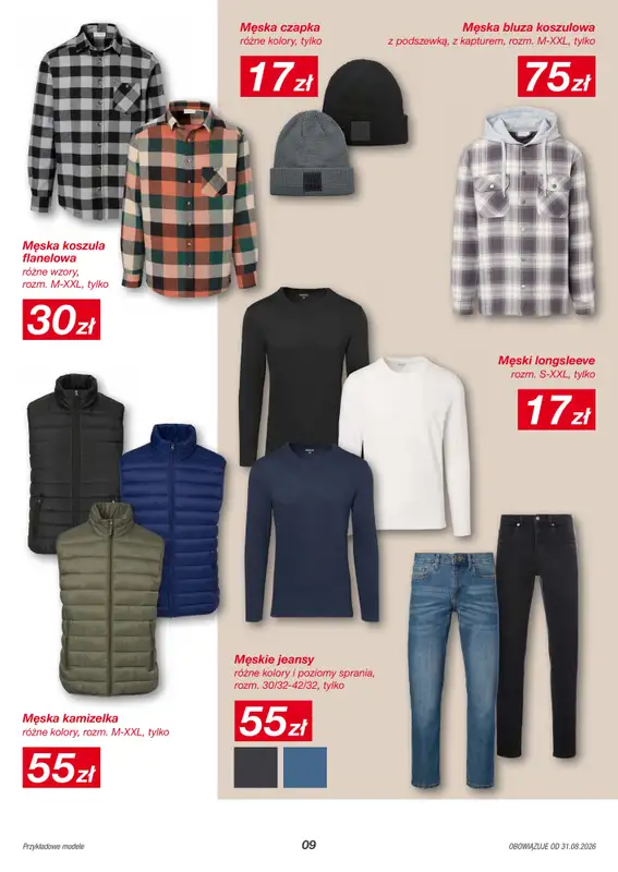 KiK - gazetka promocyjna Gazetka od poniedziałku 31.08 do niedzieli 06.09 - strona 9