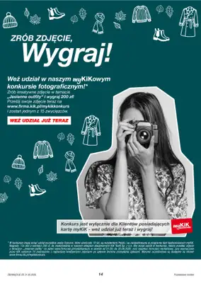 KiK - gazetka promocyjna Gazetka od poniedziałku 31.08 do niedzieli 06.09 - strona 14