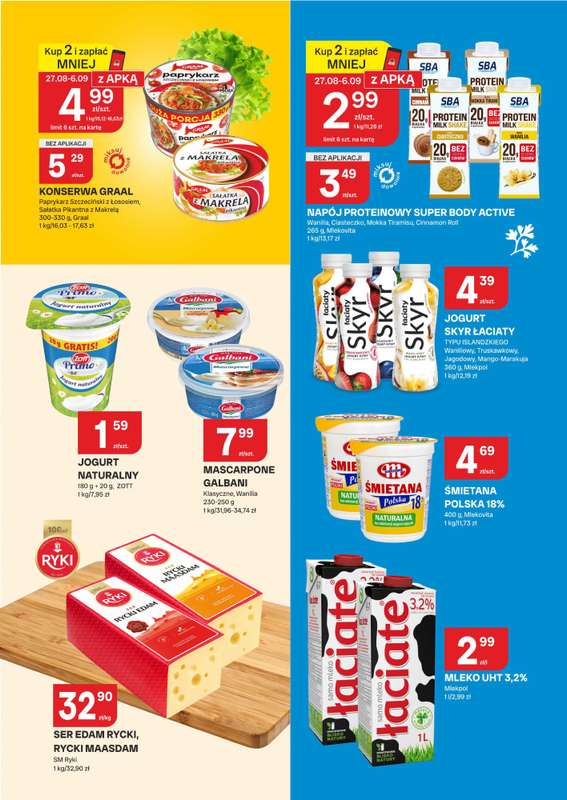 Chorten - gazetka promocyjna Gazetka Podlaskie Market od czwartku 27.08 do niedzieli 06.09 - strona 5