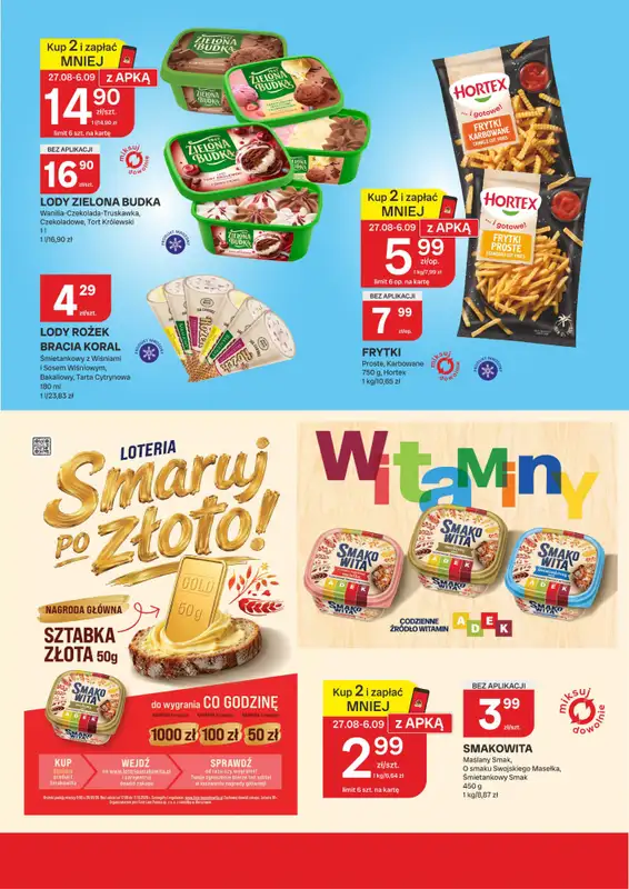 Chorten - gazetka promocyjna Gazetka Podlaskie Market od czwartku 27.08 do niedzieli 06.09 - strona 4