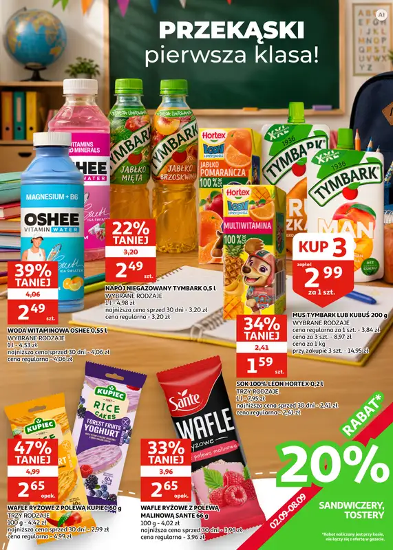 Auchan - gazetka promocyjna Gazetka Zielona Góra | Zacznij od śniadania  do wtorku 08.09 - strona 21